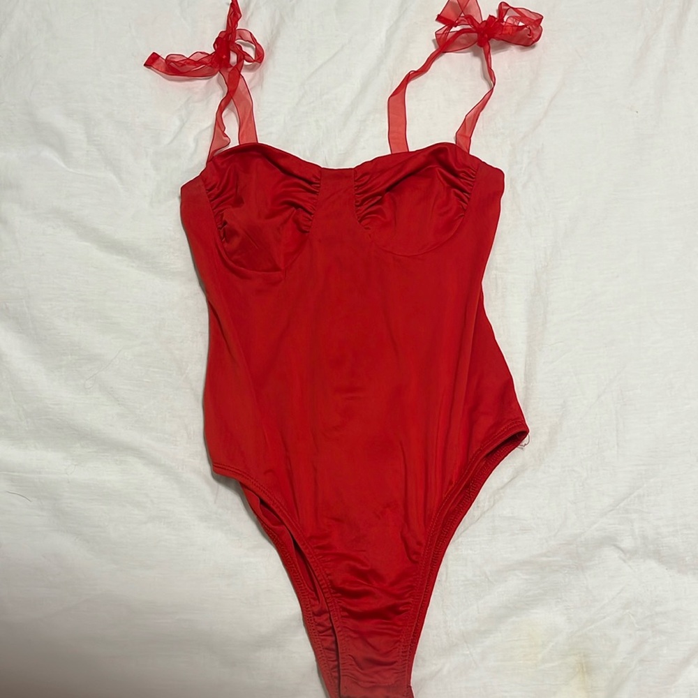 Princess Polly Bow Bodysuit